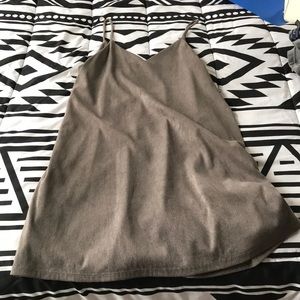 Suede Dress